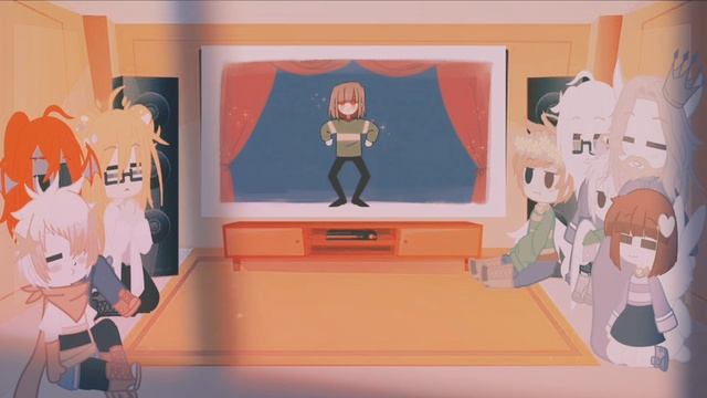 [] Undertale Reacts to Chara and Sans Memes Part 5 [] New style [] Eclipse [] смотреть онлайн