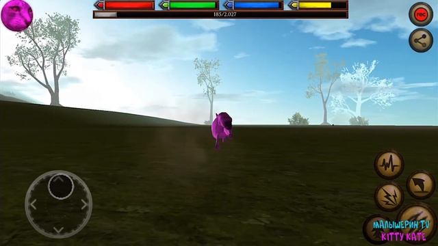 Симулятор Кота #1 РОЗОВАЯ КОШЕЧКА изучает НОВЫЙ МИР в СИМЕ Ultimate Cat Simulator смотреть онлайн