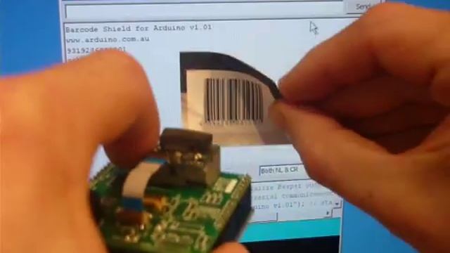 Barcode Scanner Shield with beeper for Arduino смотреть онлайн