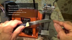Станок для заточки (точило) универсальный ВИХРЬ ТС-200