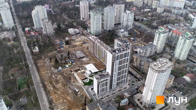 ЖК Святобор, Київ – Аерообліт від ЛУН, весна 2021 смотреть онлайн