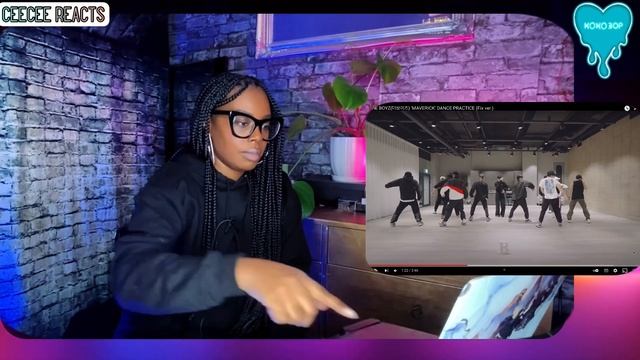Contemporary Dancer Discovers The Boyz - Maverick (Dance Practice) смотреть онлайн