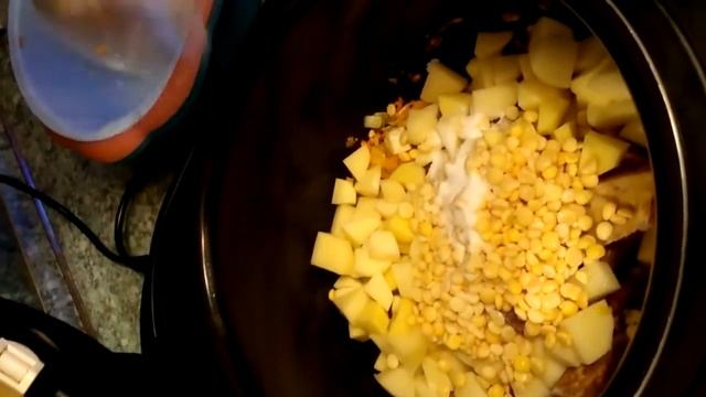 Гороховый суп с копчеными ребрышками. Готовим в мультиварке. смотреть онлайн