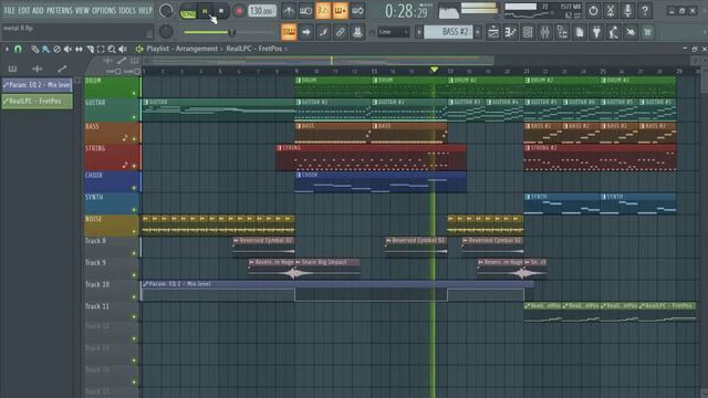 FL STUDIO 20 / HOW TO MAKE METAL MUSIC / FREE FLP