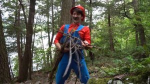 Super Mario Camping In Real Life