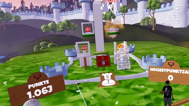 VR Furballs Demolition - Angry Birds in VR [Let´s Play][Oculus Rift][Virtual Reality] смотреть онлайн