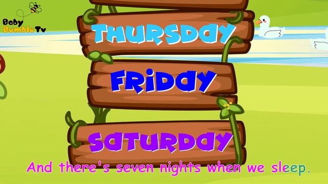 Days Of The Week Kids Song | Kids Songs смотреть онлайн