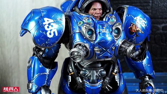 SIDESHOW #100213 Starcraft II Tychus 星海爭霸 太空陸戰隊 泰科斯 芬利 1/6可動人偶 開箱 смотреть онлайн