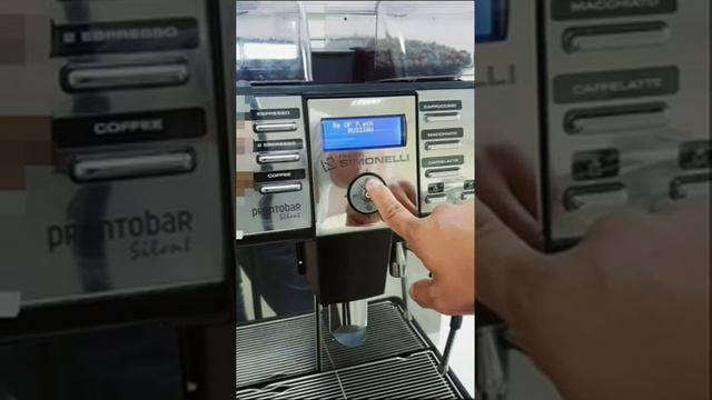 How to access programming mode in Nuova Simonelli Prontobar Silent смотреть онлайн