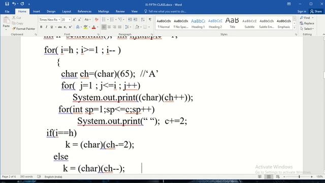 SERIES AND PATTERN PRINTING IN JAVA смотреть онлайн
