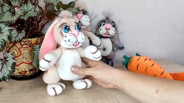 Вязаный крючком зайка. От идеи до воплощения смотреть онлайн