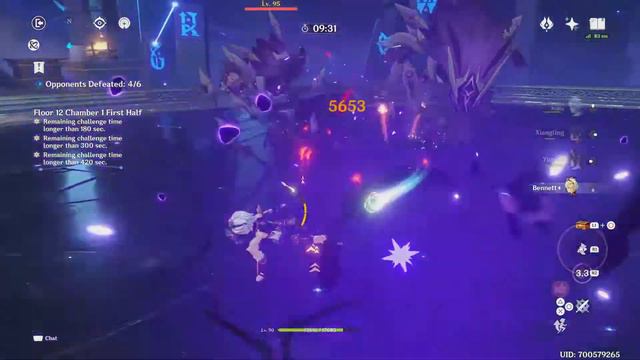 Genshin Impact ayato spiral abyss floor 12-1-1 смотреть онлайн