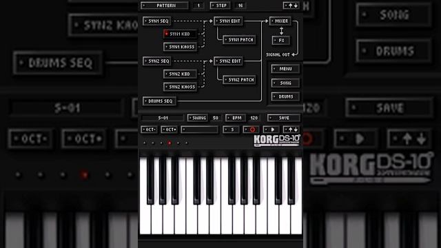 KORG DS-10 Synthesizer PLUS - Nintendo DS Gameplay смотреть онлайн