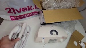 Распаковка — Электрический проточный водонагреватель Electrolux Smartfix 2.0 TS