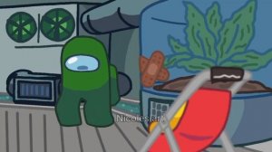 Baby with a gun || animation meme || Among us || Gift for Rodamrix || на русском