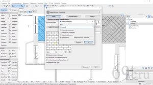 Урок 5 Архикад. План пола. Часть 1. Штриховка, символьная штриховка, штриховка - рисунок, шаблон.
