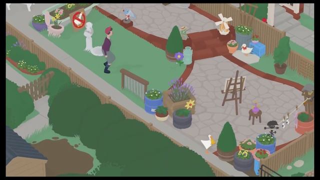 Игра Untitled Goose Game - часть 5 (финал) смотреть онлайн
