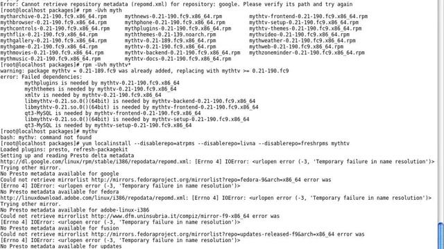 yum localinstall problem смотреть онлайн