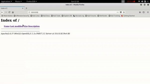 Kali Linux Hacking 2019 - Hacking XAMPP