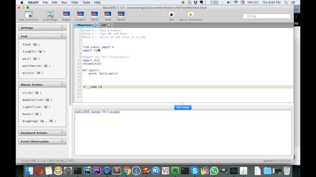 Learning Sikuli : Core Concepts and UI regression script : Part 2 смотреть онлайн