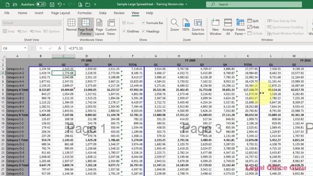 Control Excel page breaks with Page Break Preview смотреть онлайн