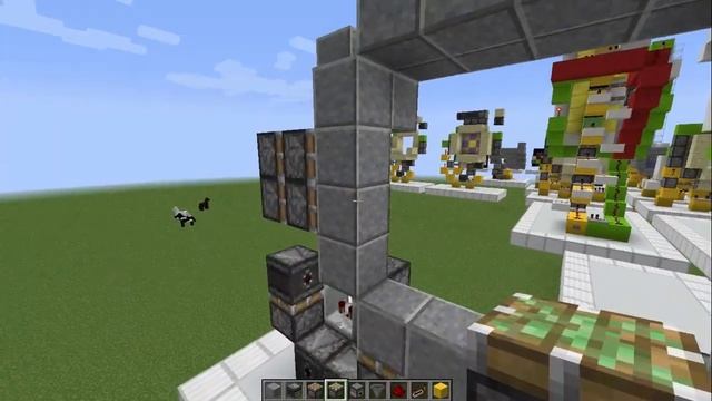 Самая компактная механическая дверь 4x4 - майнкрафт механизмы 10 смотреть онлайн