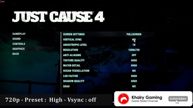 Just Cause 4 - Testing Game on Ryzen 3 4300U - Lenovo Ideapad Slim 3 смотреть онлайн