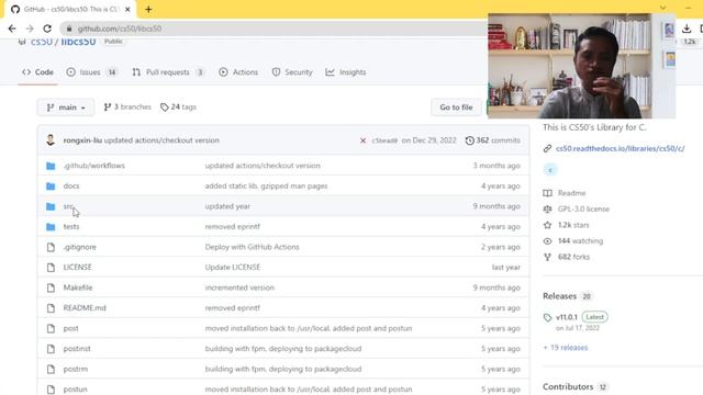 How to run Hello World in C Program in VSCode using CS50 Library? смотреть онлайн