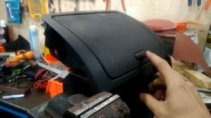 Бардачок Авенсис T25 после ремонта