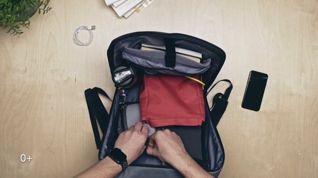 Pix Backpack - самый функциональный городской рюкзак с LED экраном смотреть онлайн