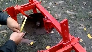 Дисковые окучники. Размеры...