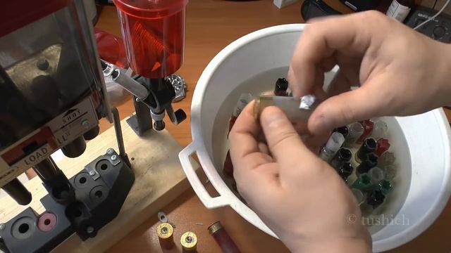 Как легко и быстро снять наклейки с отстрелянных гильз смотреть онлайн