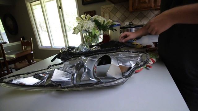 Removing Scion tC2 Headlights - Painting Headlight Housings! смотреть онлайн