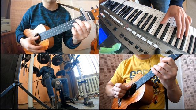 Dave Brubeck - Take Five ukulele and all instruments cover смотреть онлайн