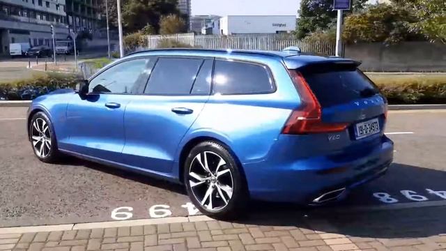 191D34973 - 2019 Volvo V60 D3 150hp Automatic R-Design, Full Leather Sport ... смотреть онлайн