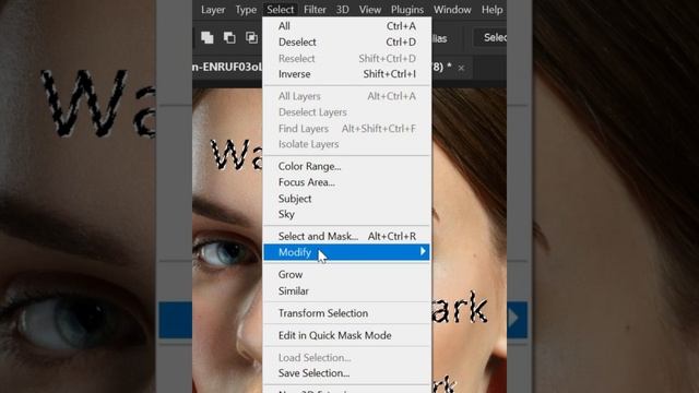 Remove Text From The Picture#shortPhotoshopTutorial смотреть онлайн