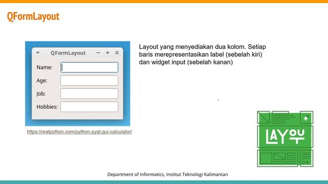 Python Basic #12 - Basic PyQt - Box Layout sampai Grid смотреть онлайн