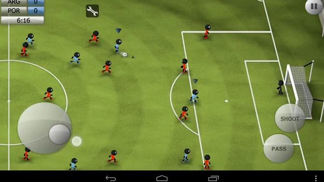 обзор игры „Stickman Soccer 2014” смотреть онлайн