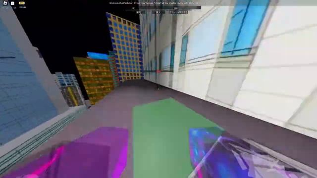 1000m wingsuit gap (Roblox Parkour) смотреть онлайн