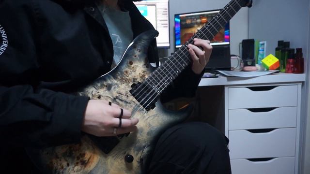 metalcore riff idea [6 string drop C#] смотреть онлайн