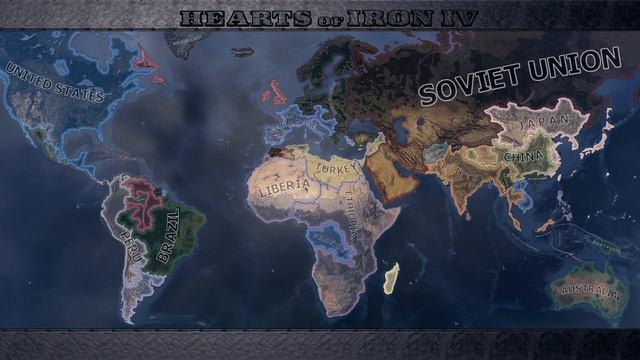 WW2 Battle Royale But Africa is Independent - HOI4 TIMELAPSE смотреть онлайн