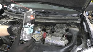 Nissan X-Trail, Nissan Qashqai, эндоскопия, чистка и адаптация дросселя.