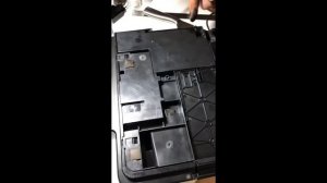 Замена впитывающей чернила прокладки принтера Epson(L350)