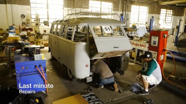 1st road trip on the DIY Electric VW Samba Bus смотреть онлайн