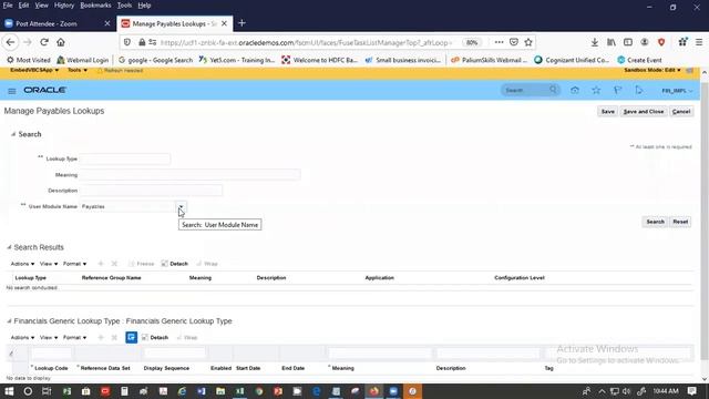 Oracle Cloud Financials - Payables Configuration to manage setup смотреть онлайн
