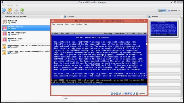How to Install Netware Client on MS-DOS and Connecting to Netware Server 6.5 смотреть онлайн