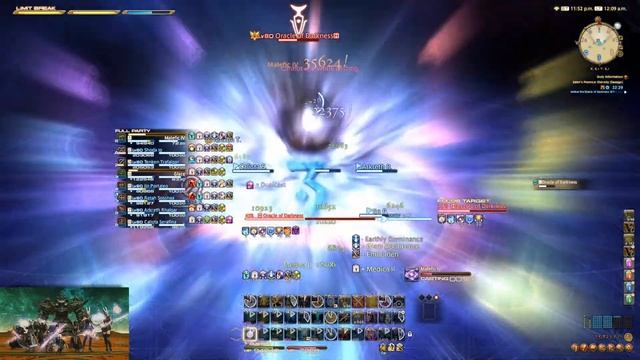 [FFXIV] E12S P2 (Oracle of Darkness) Clear: AST PoV смотреть онлайн