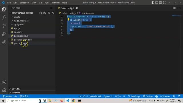 #3 - Folder Structure - React Native Tutorial For Beginners 2023 смотреть онлайн