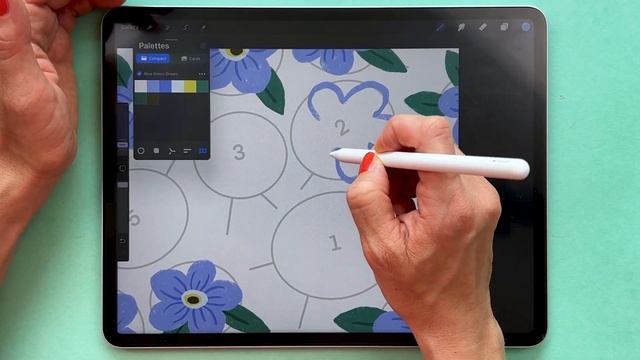 New Class! Pattern Design using Procreate and Adobe Photoshop смотреть онлайн