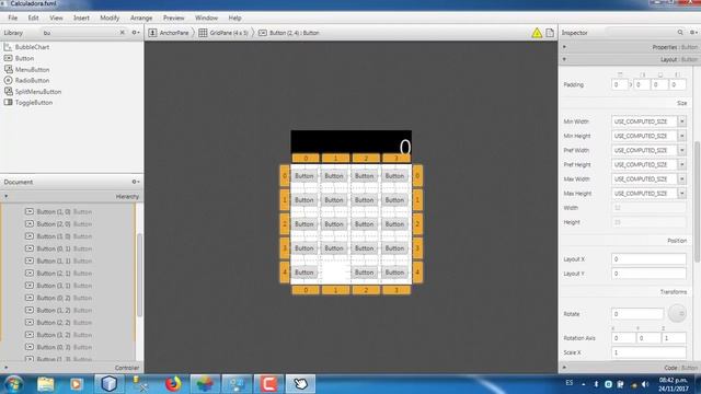 #4 JavaFX utilizando Scene Builder (Calculadora Diseño) смотреть онлайн